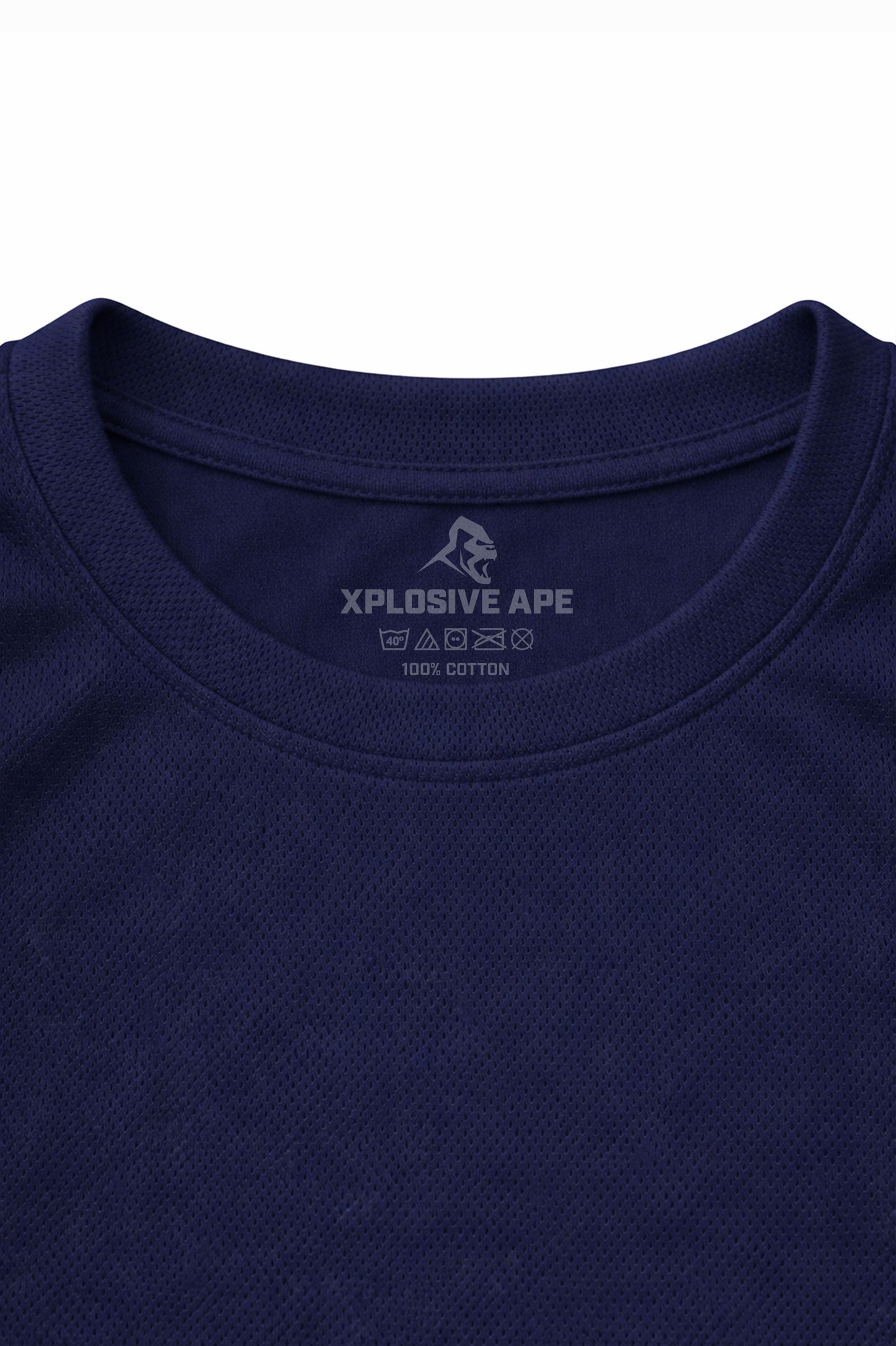 XAPE Classic Badge Logo X Tech Tee - Navy