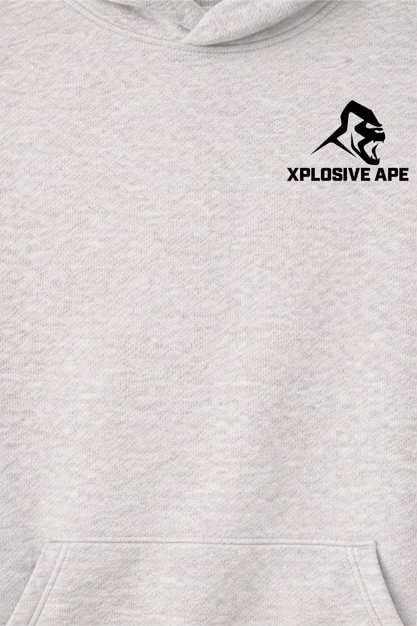 XAPE Classic Raglan Hoodie - Oatmeal Heather/Black