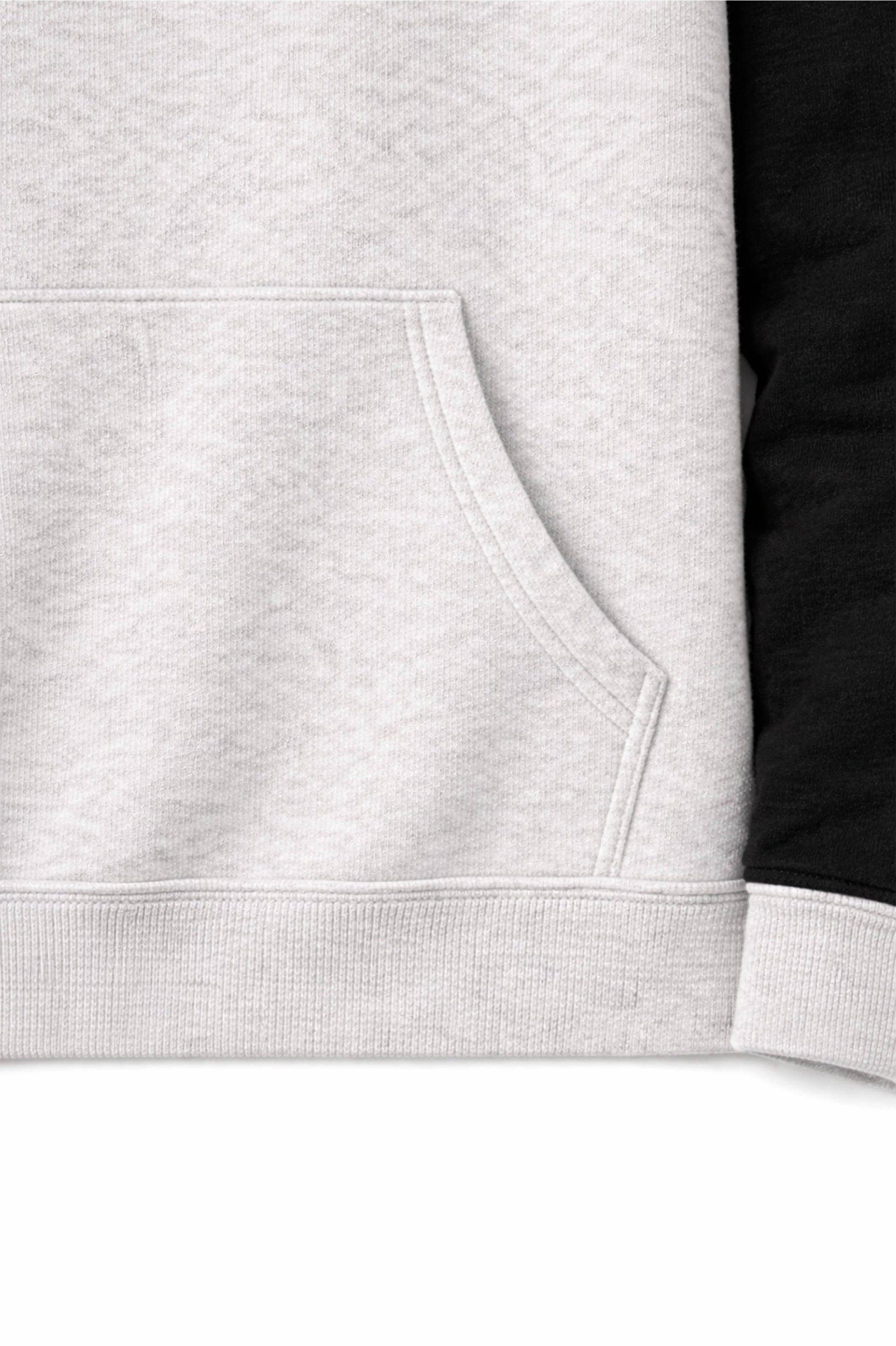 XAPE Classic Raglan Hoodie - Oatmeal Heather/Black