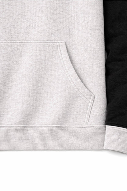 XAPE Classic Raglan Hoodie - Oatmeal Heather/Black