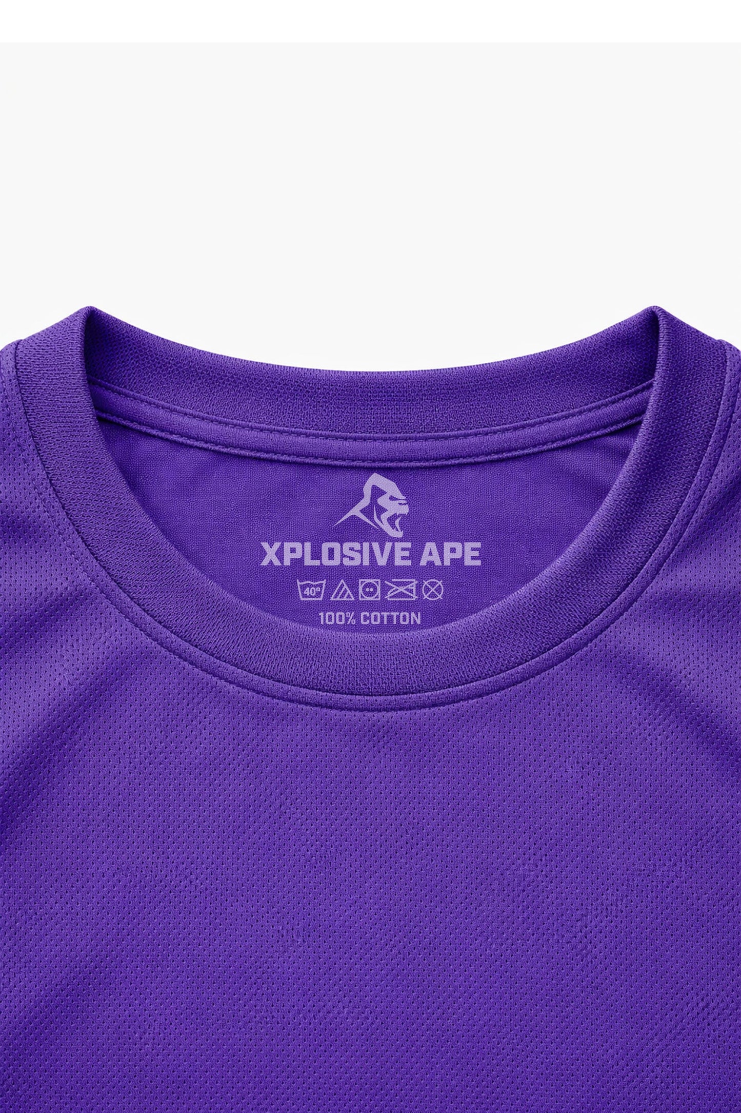 XAPE Classic Strength X Tech Tee - Purple