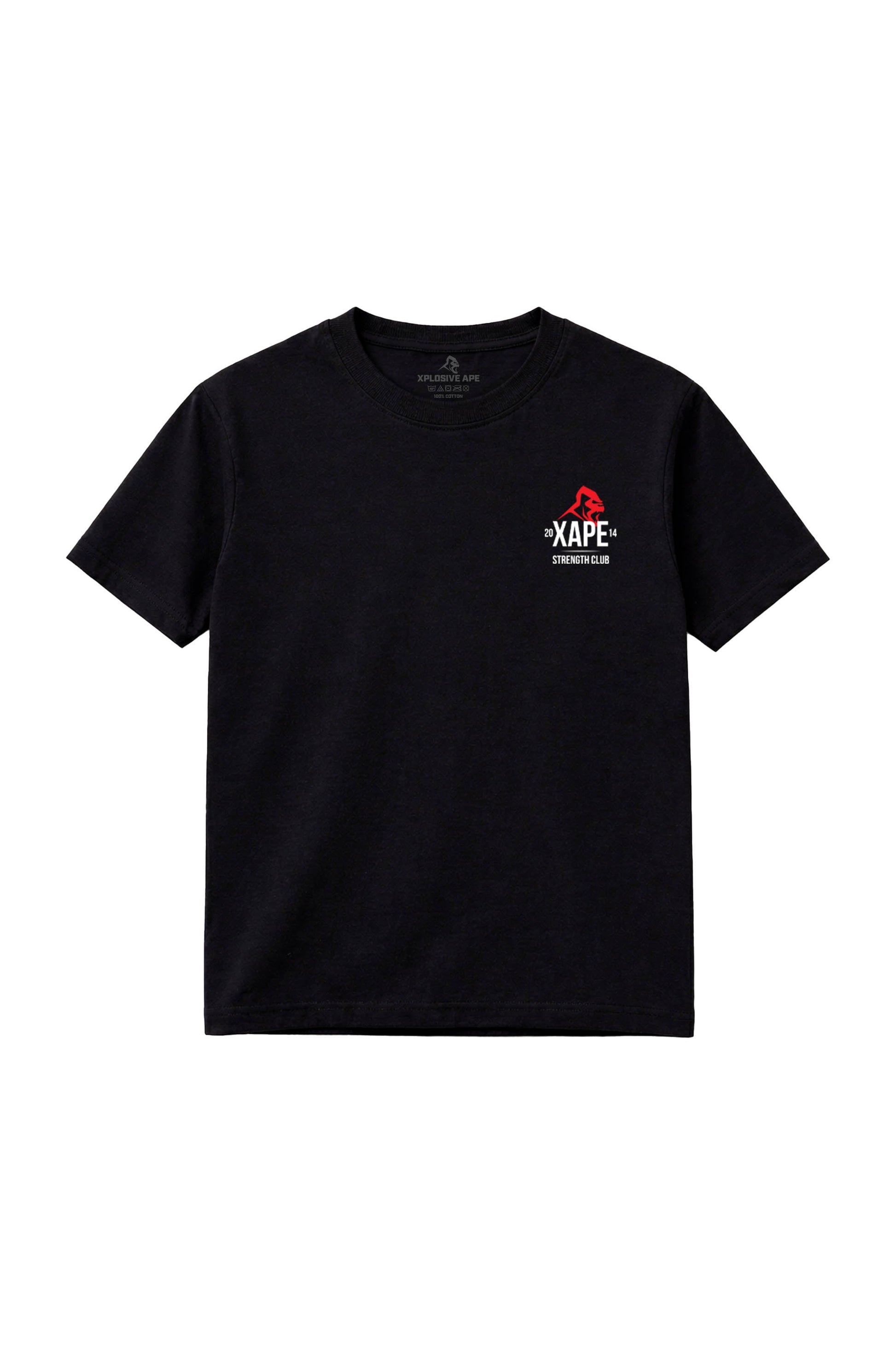 XAPE Classic Strength Club Tee - Black