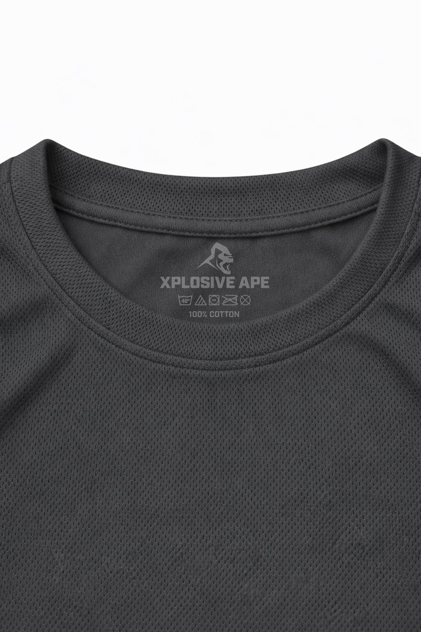 XAPE Classic Strength X Tech Tee - Charcoal