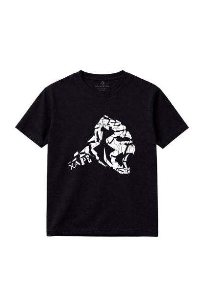 XAPE Cracked Earth Tee - Black