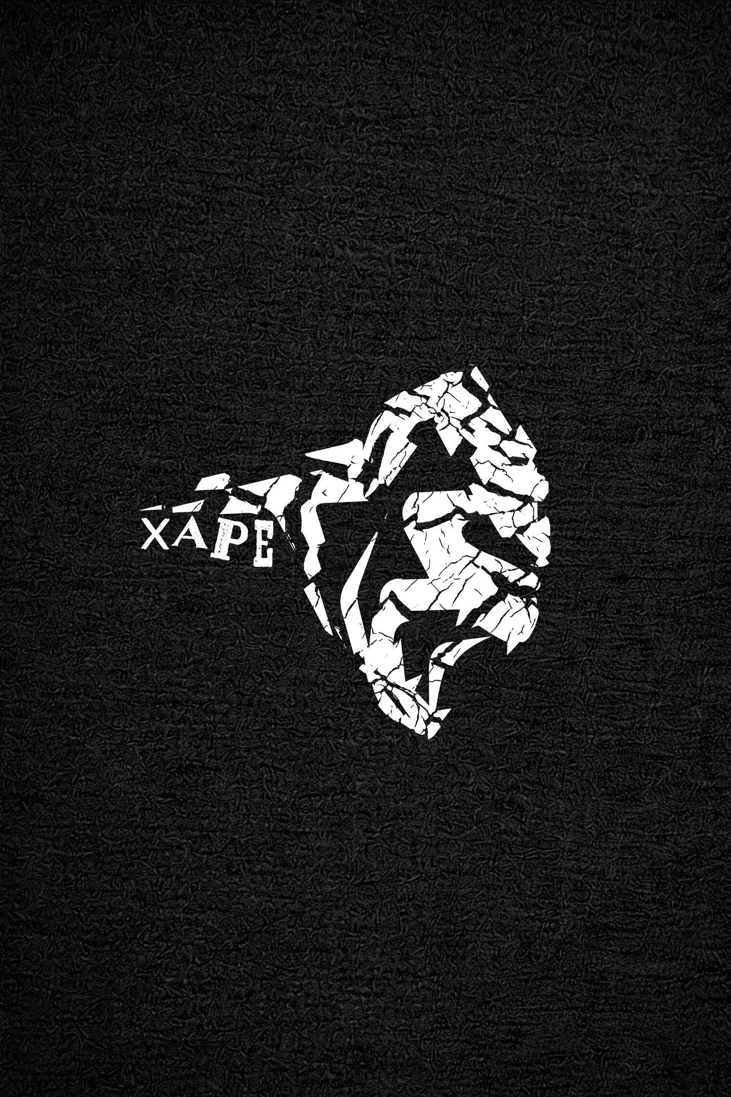 XAPE Cracked Earth Tee - Black