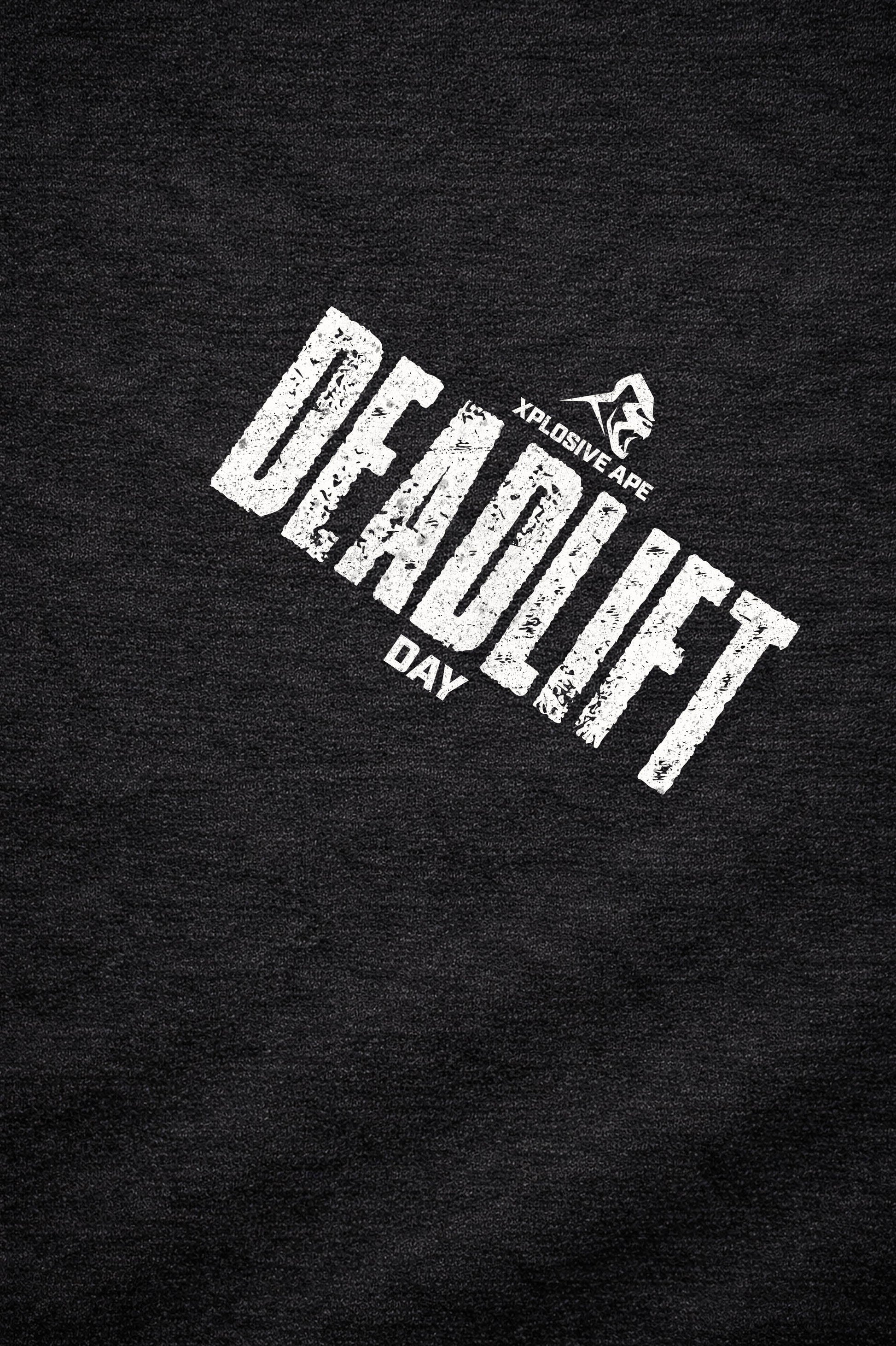 XAPE Deadlift Day V2 String Hoodie - Black
