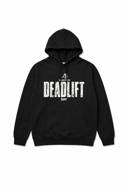 XAPE Deadlift Day V2 String Hoodie - Black