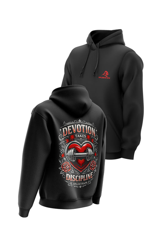 XAPE Devotion String Hoodie - Black