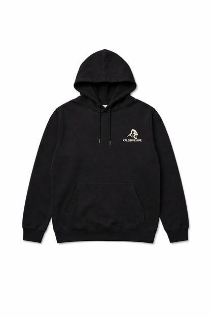 XAPE Lift Dirty String Hoodie - Black