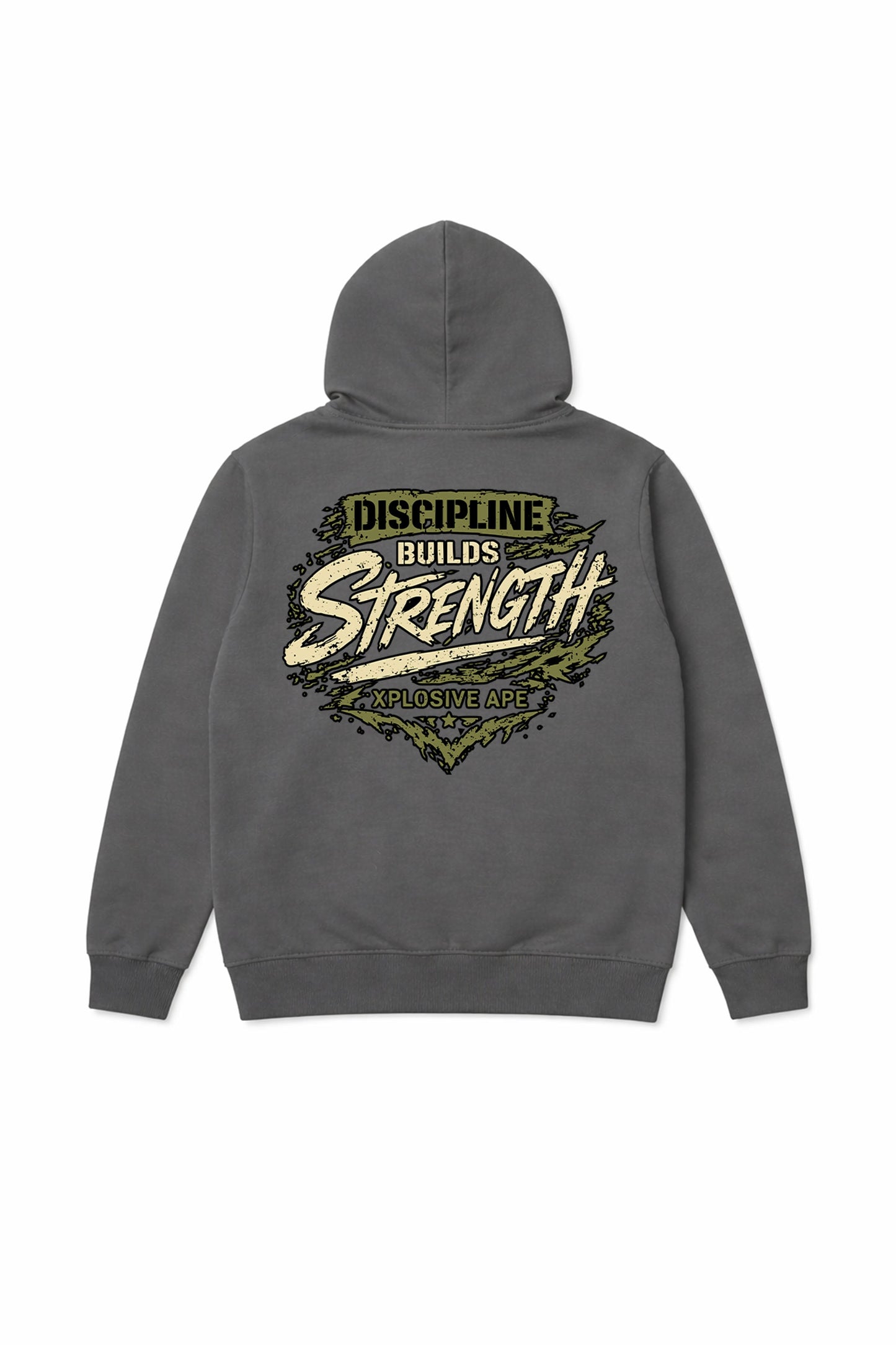 XAPE Discipline Hoodie - Charcoal
