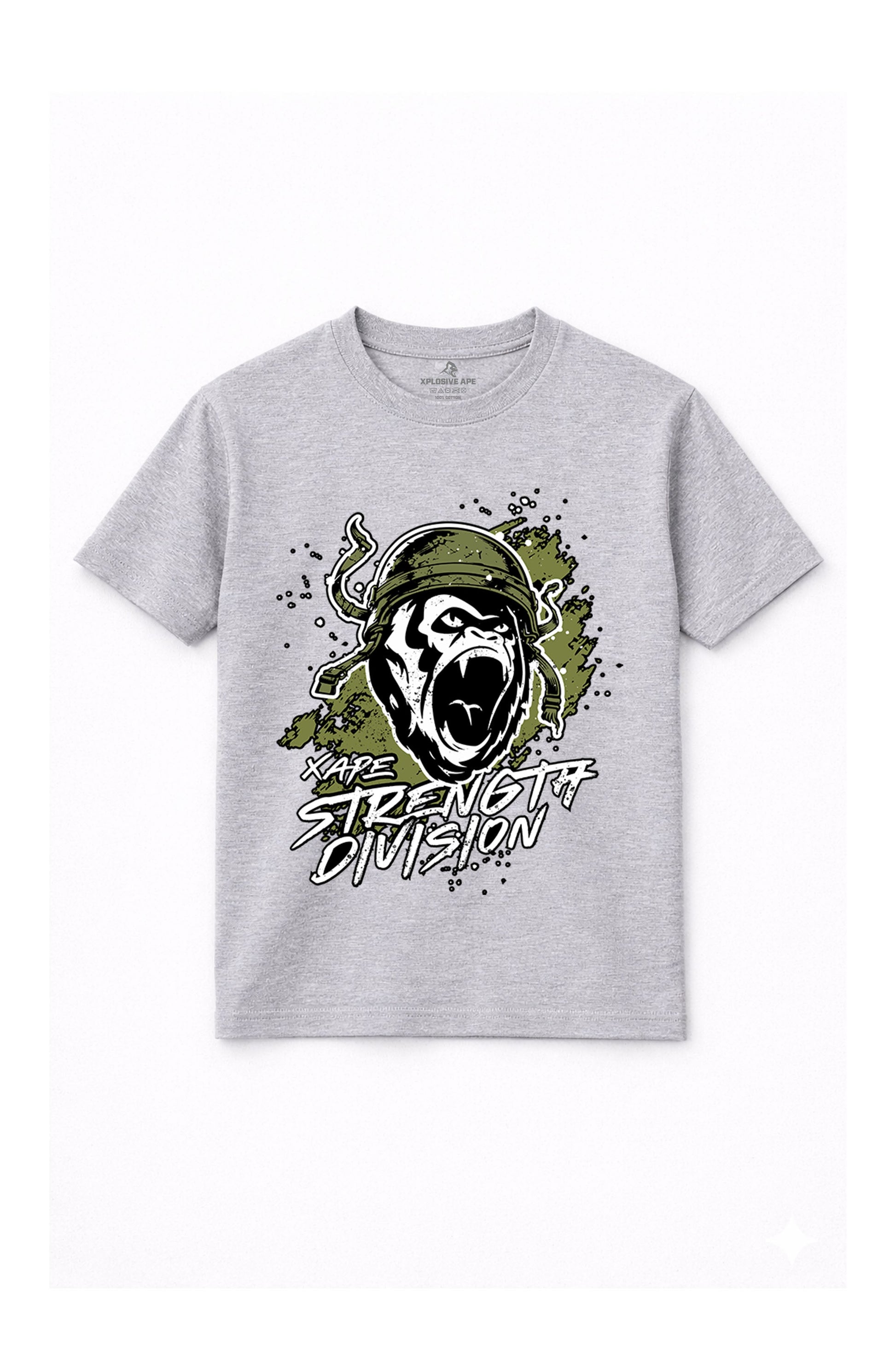 XAPE Division Tee - Sports Grey