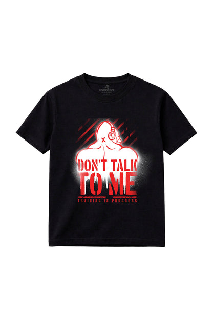 XAPE Don't Talk To Me Tee - Black