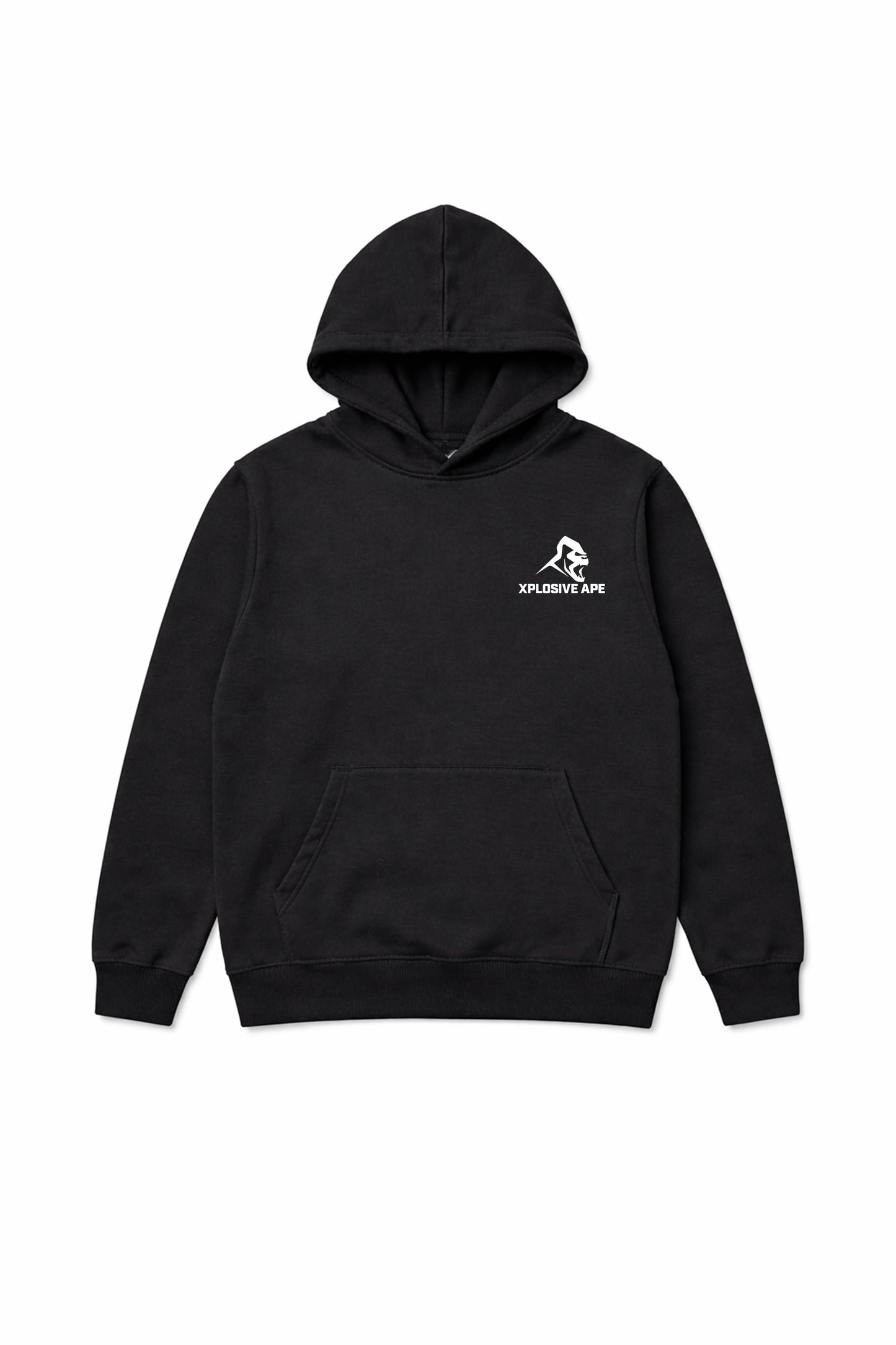 XAPE Dripping Skull Hoodie - Black