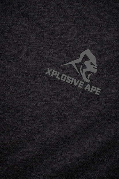 XAPE Earned Not Given String Hoodie - Black