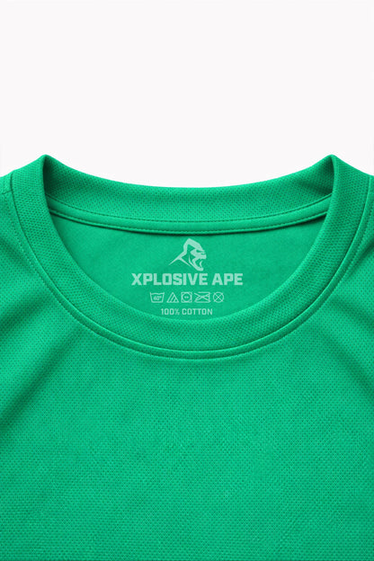 XAPE Futuristic Tech Tee - Kelly Green