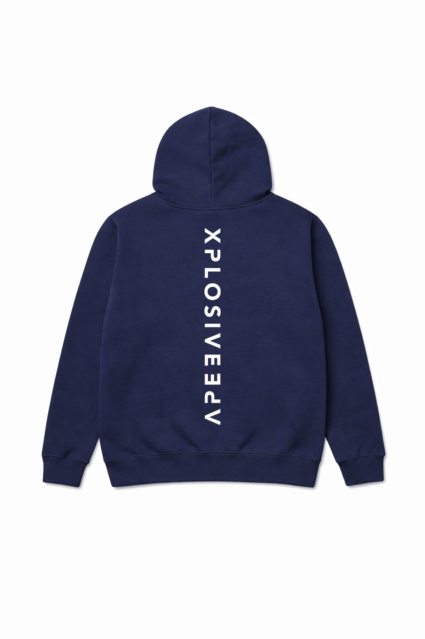 XAPE Futuristic V2 String Hoodie - Navy