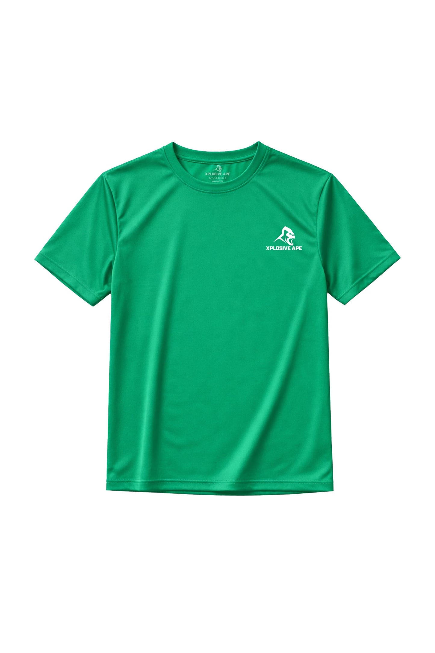 XAPE Garage Strength Tech Tee - Kelly Green