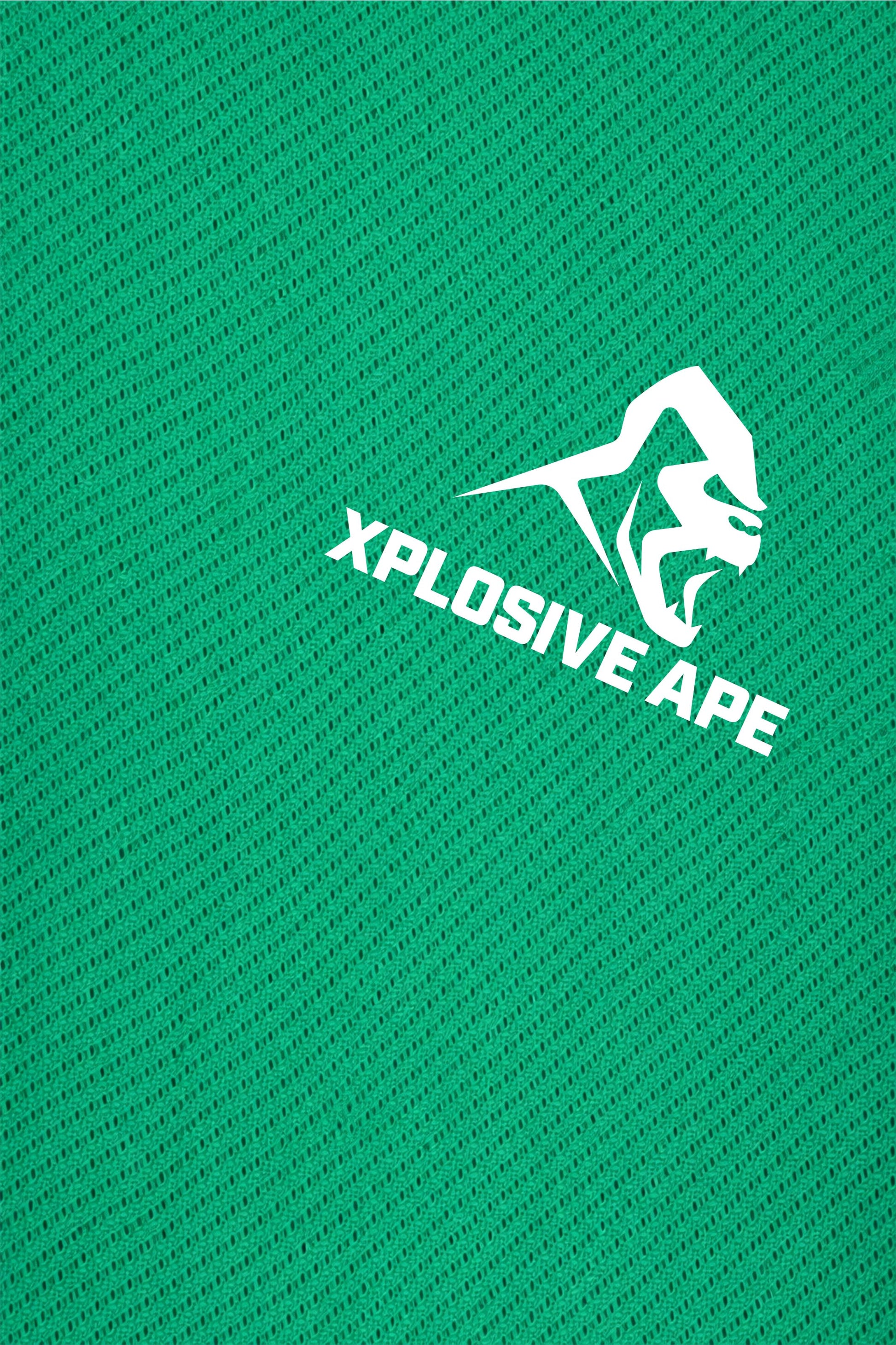 XAPE Garage Strength Tech Tee - Kelly Green