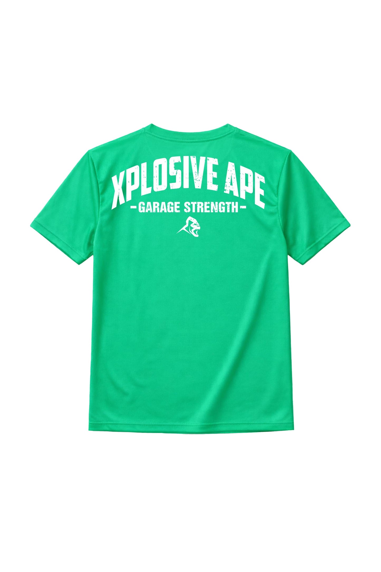 XAPE Garage Strength Tech Tee - Kelly Green