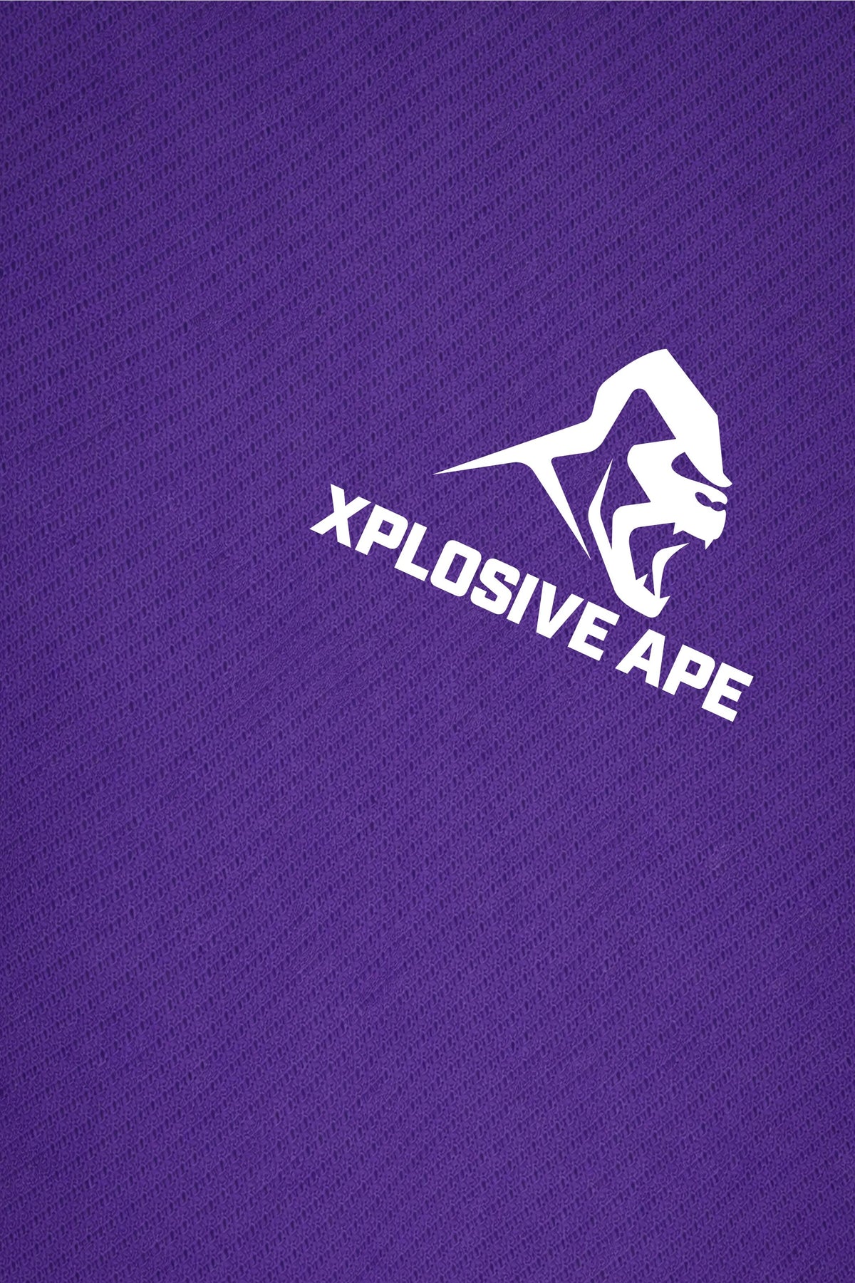 XAPE Garage Strength Tech Tee - Purple