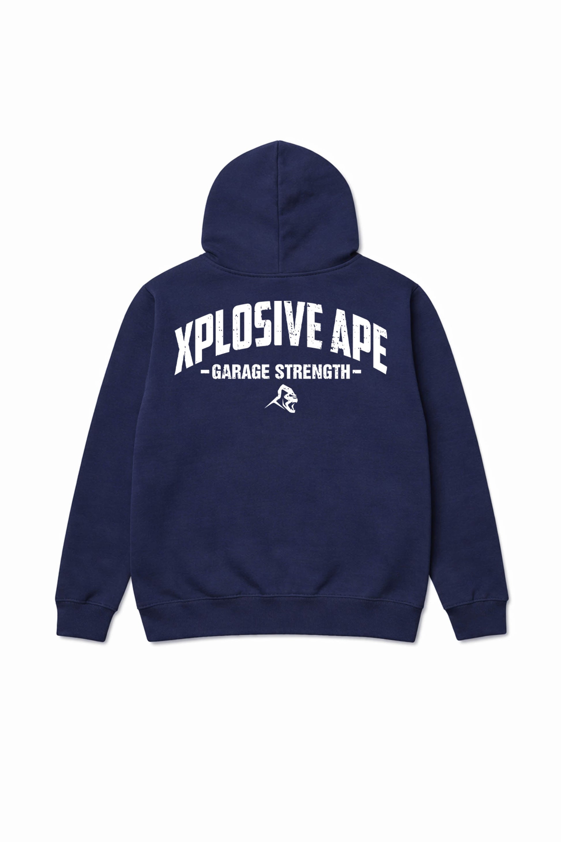 XAPE Garage Strength V2 String Hoodie - Navy