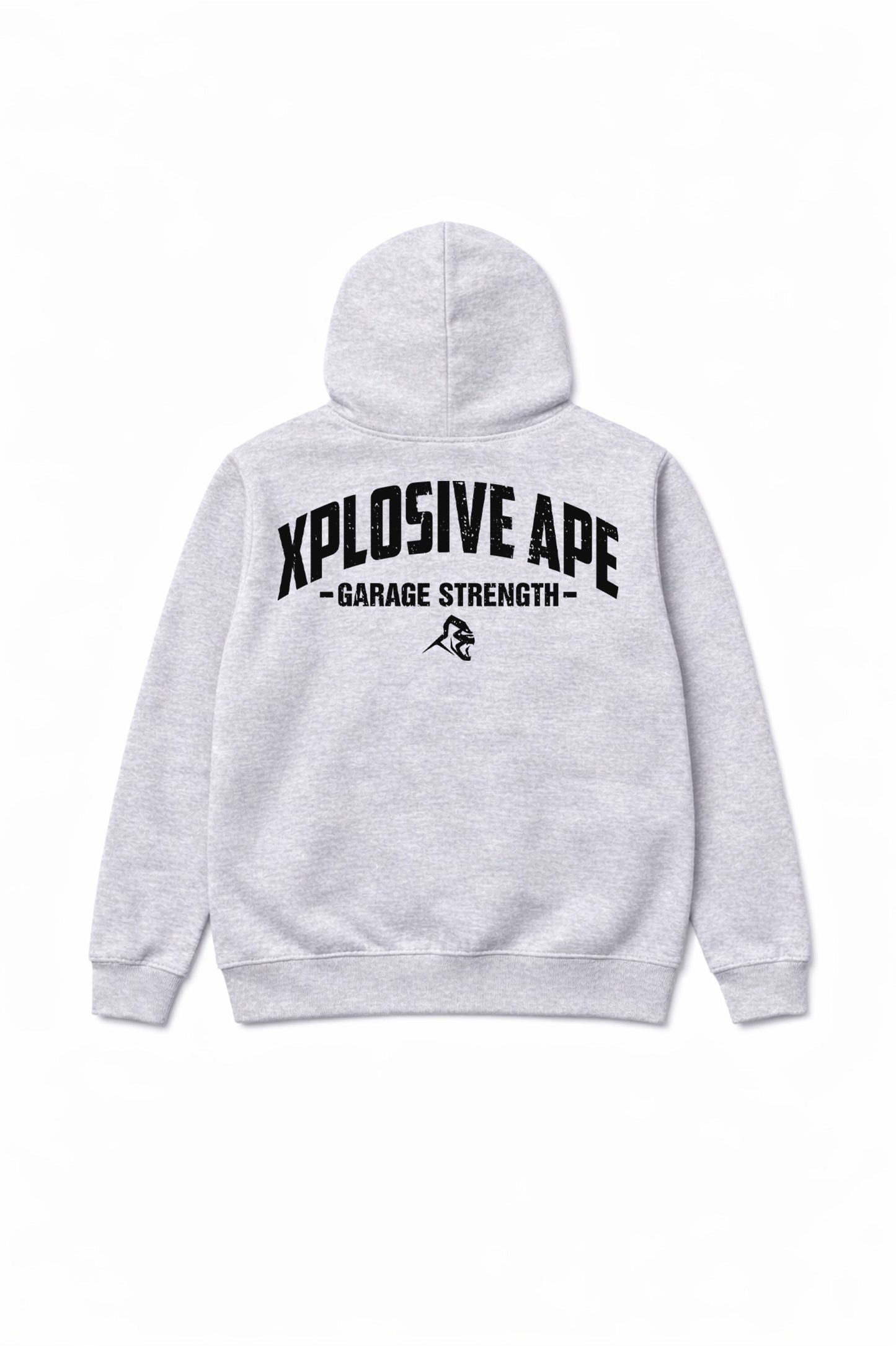 XAPE Garage Strength V2 String Hoodie - Sports Grey
