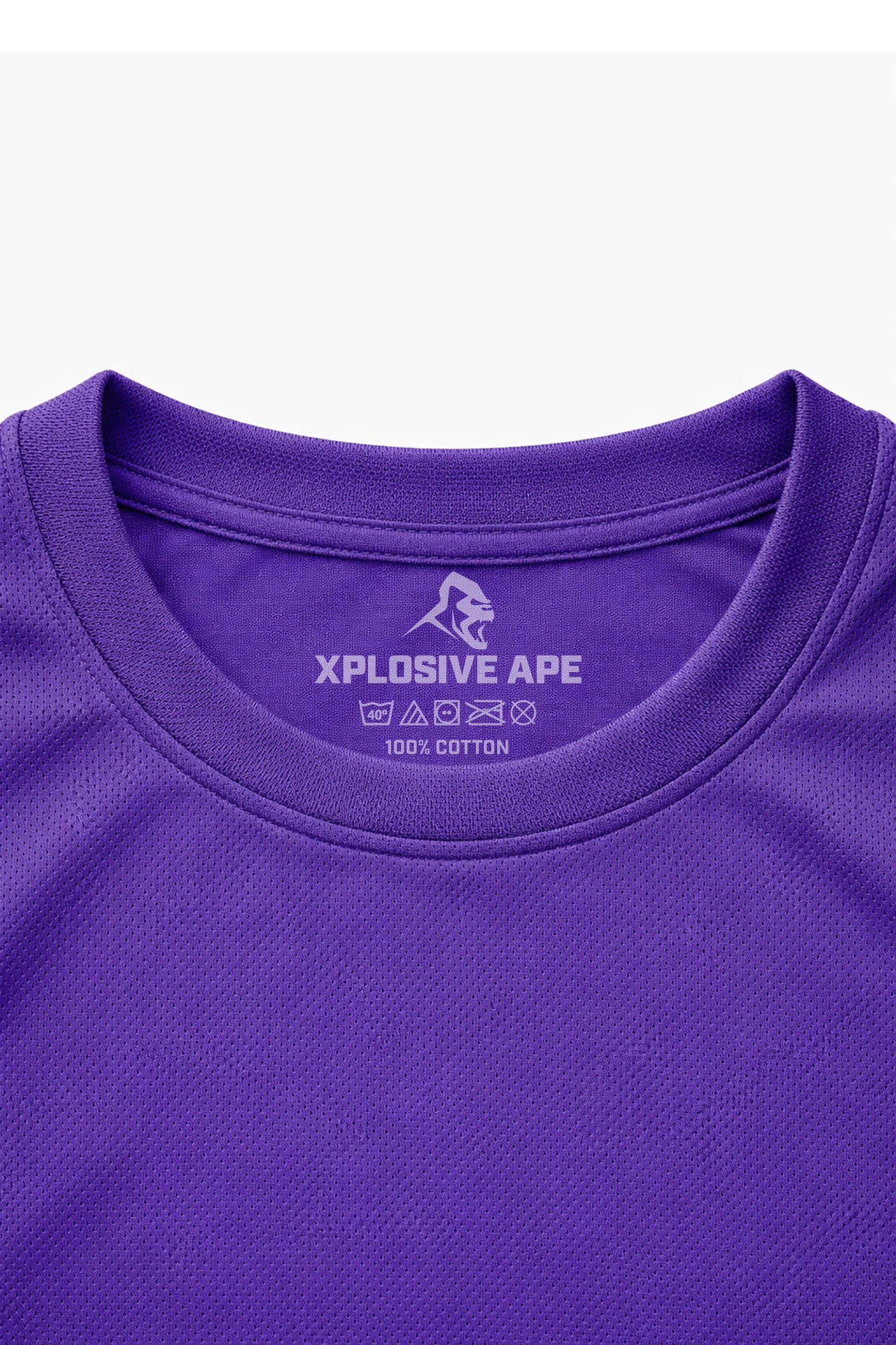 XAPE Graffiti Tech Tee - Purple