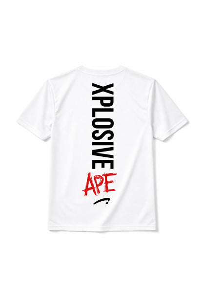 XAPE Graffiti Tech Tee - White