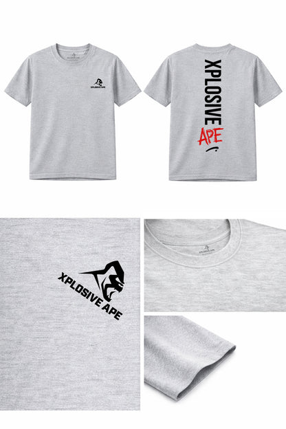 XAPE Graffiti Tee - Sports Grey