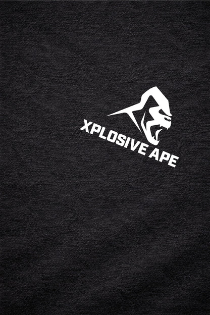 XAPE Graffiti V2 String Hoodie - Black