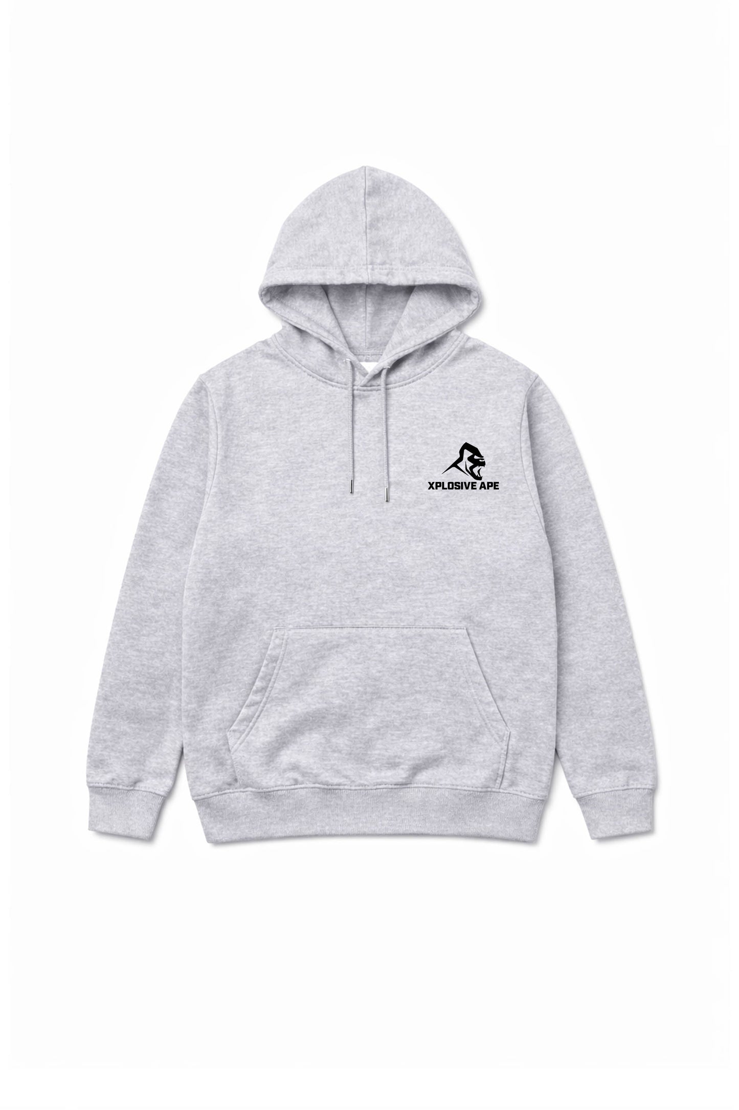 XAPE Graffiti V2 String Hoodie - Sports Grey