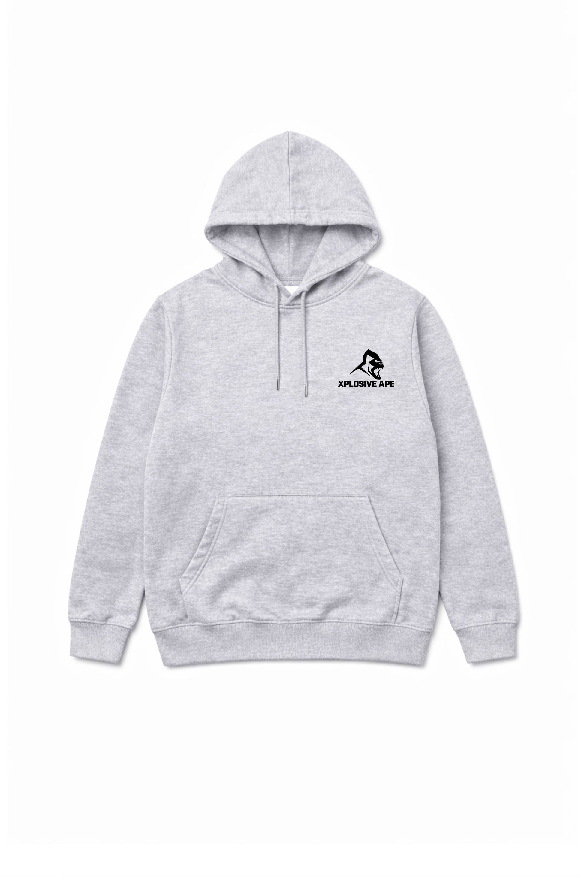 XAPE Graffiti V2 String Hoodie - Sports Grey