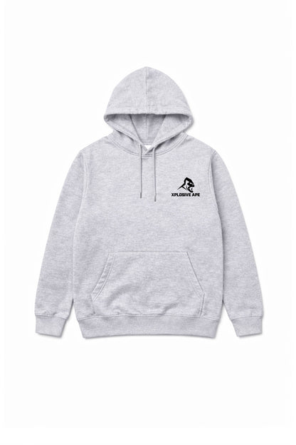 XAPE Graffiti V2 String Hoodie - Sports Grey
