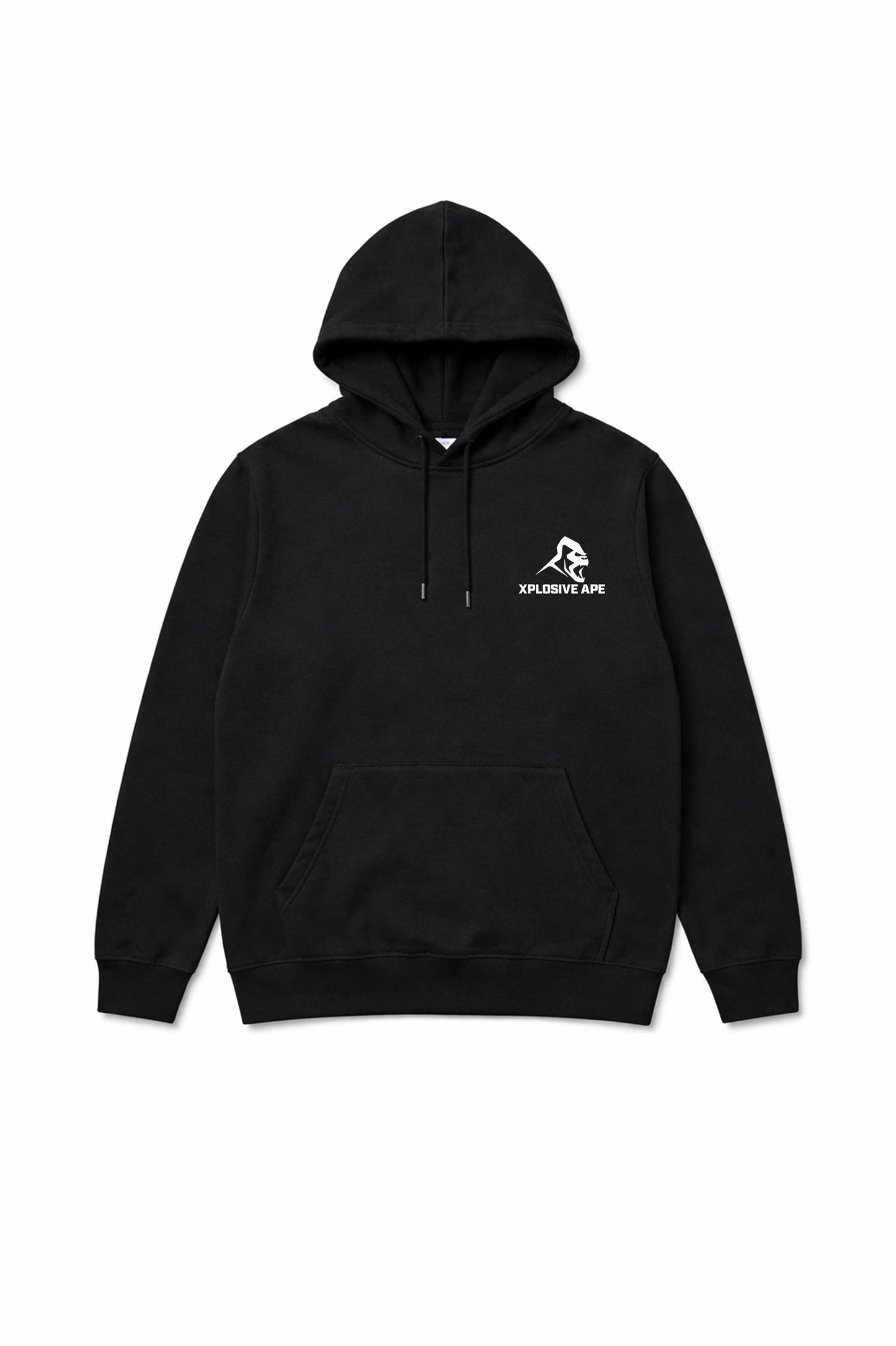 XAPE Hangry String Hoodie - Black