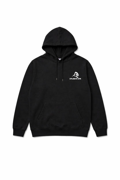 XAPE Juggernaut String Hoodie - Black