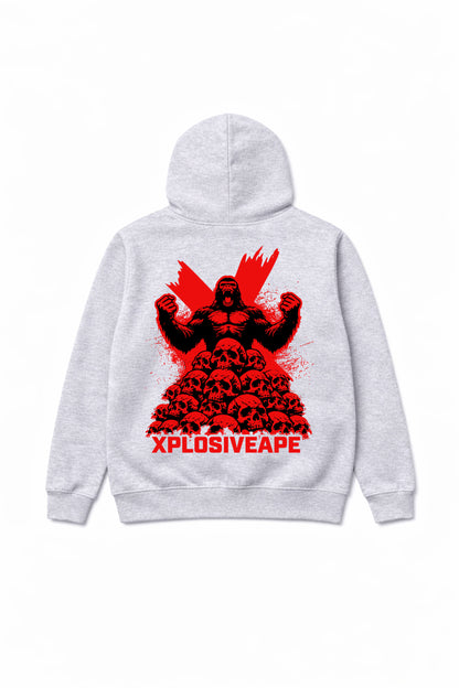 XAPE King Hoodie - Heather Grey