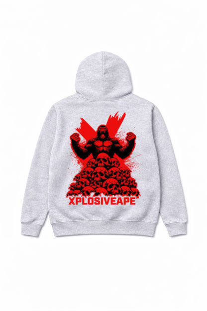 XAPE King Hoodie - Heather Grey