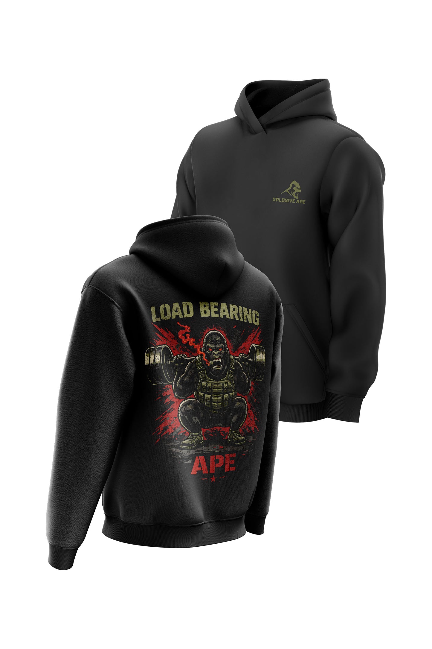 XAPE Load Hoodie - Black