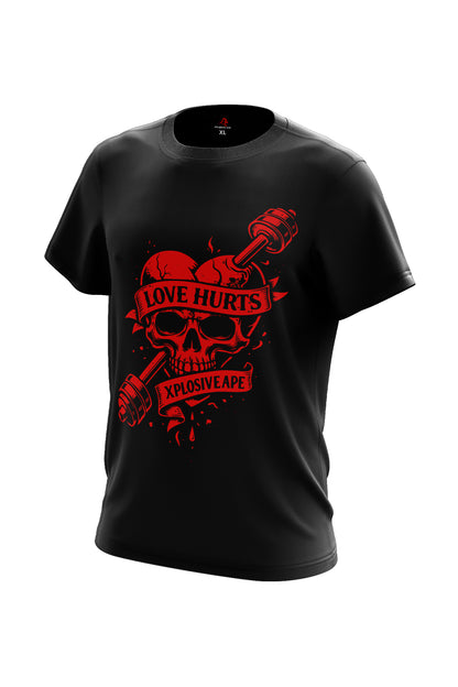 XAPE Love Hurts Tee - Black