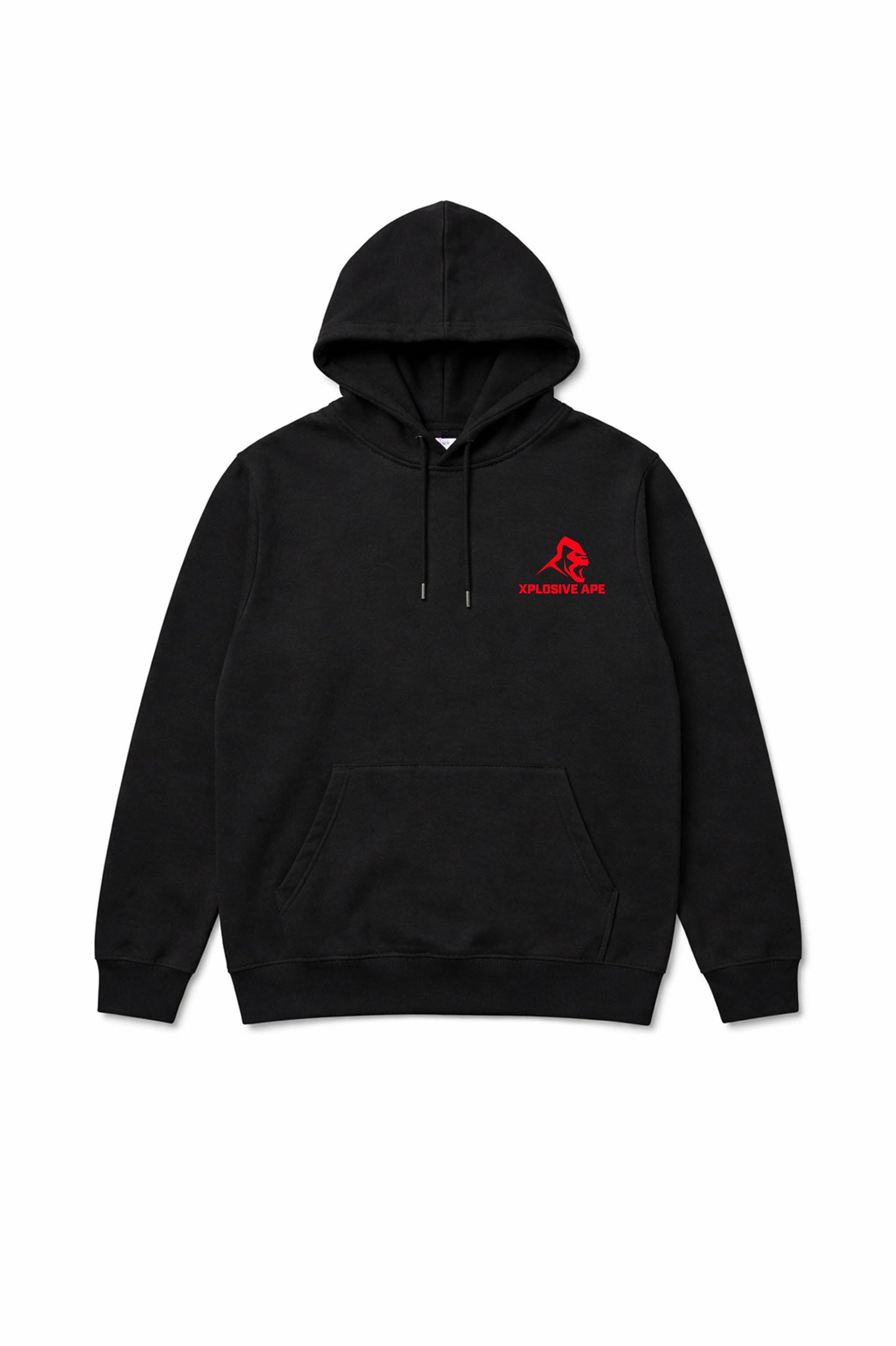 XAPE Love Hurts String Hoodie - Black