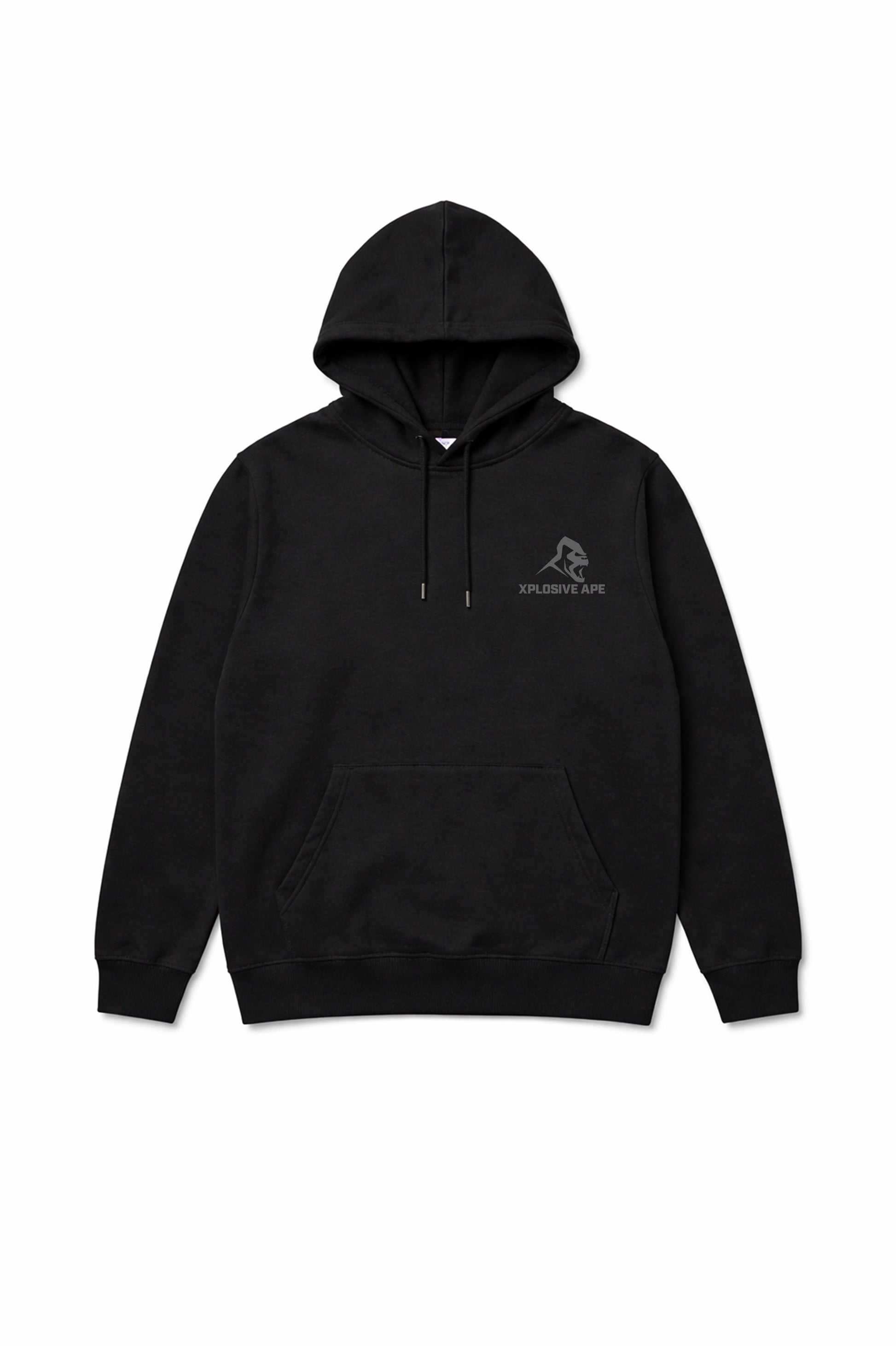 XAPE No Off Season String Hoodie - Black