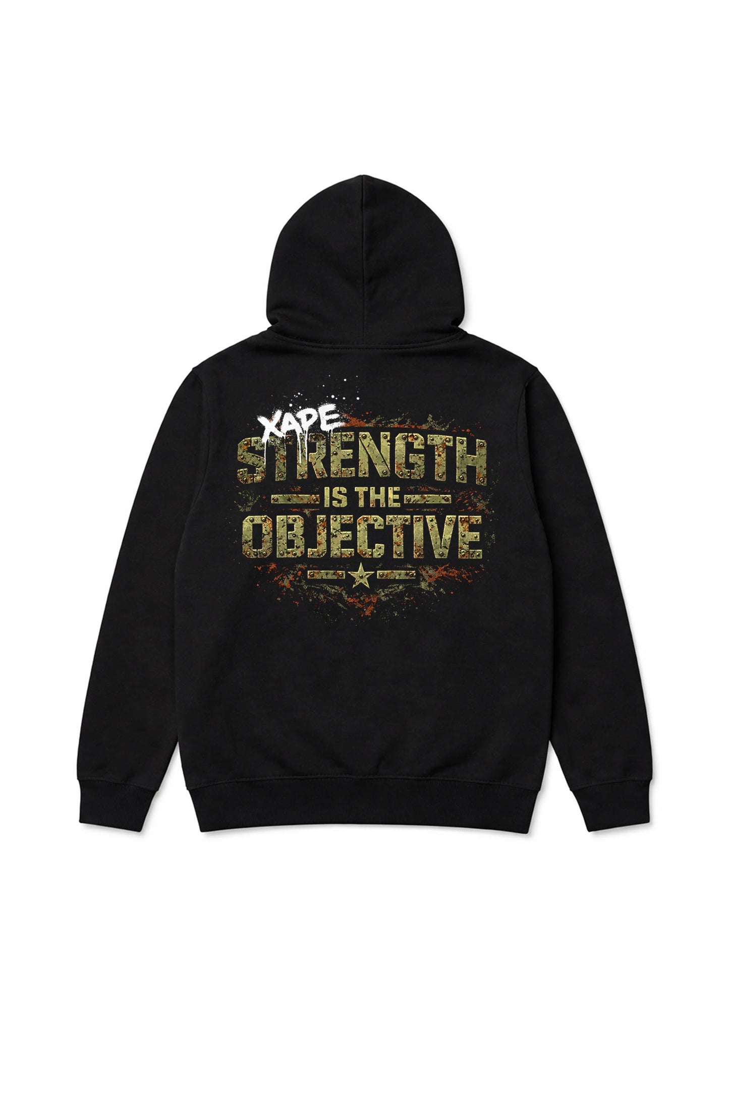 XAPE Objective Hoodie - Black