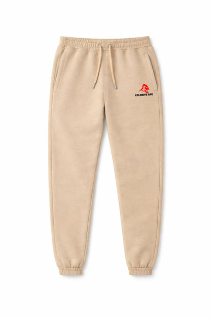 XAPE Original Logo Joggers - Sand
