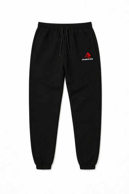XAPE Original Logo V2 Joggers - Black