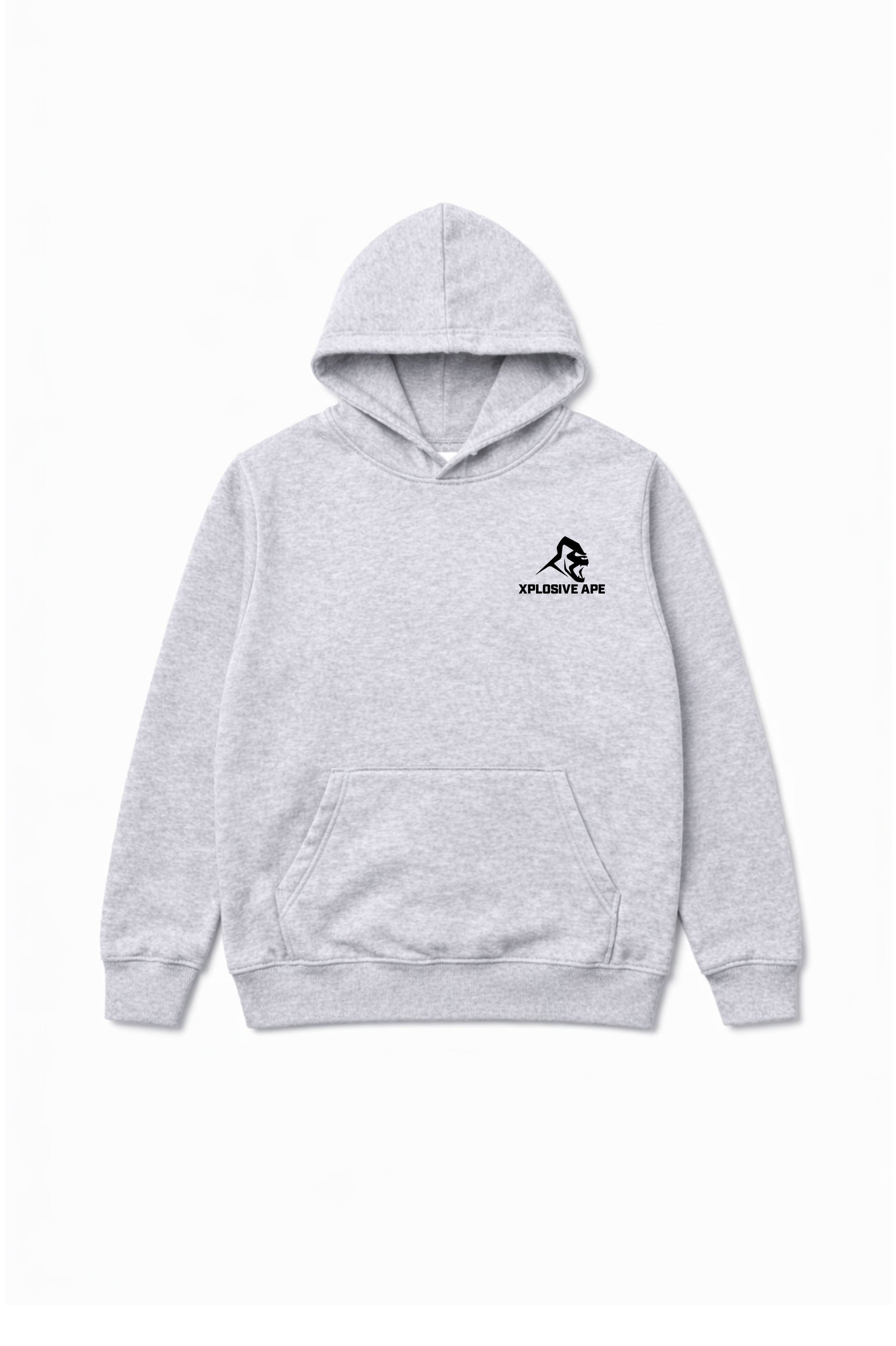 XAPE Otherworldly Strength Hoodie - Heather Grey