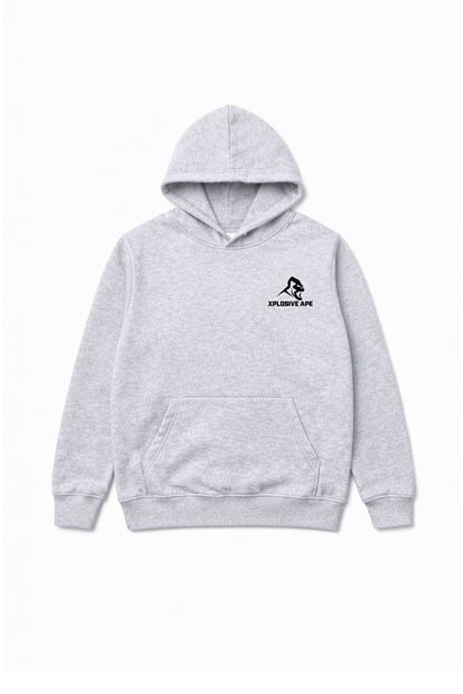 XAPE Otherworldly Strength Hoodie - Heather Grey