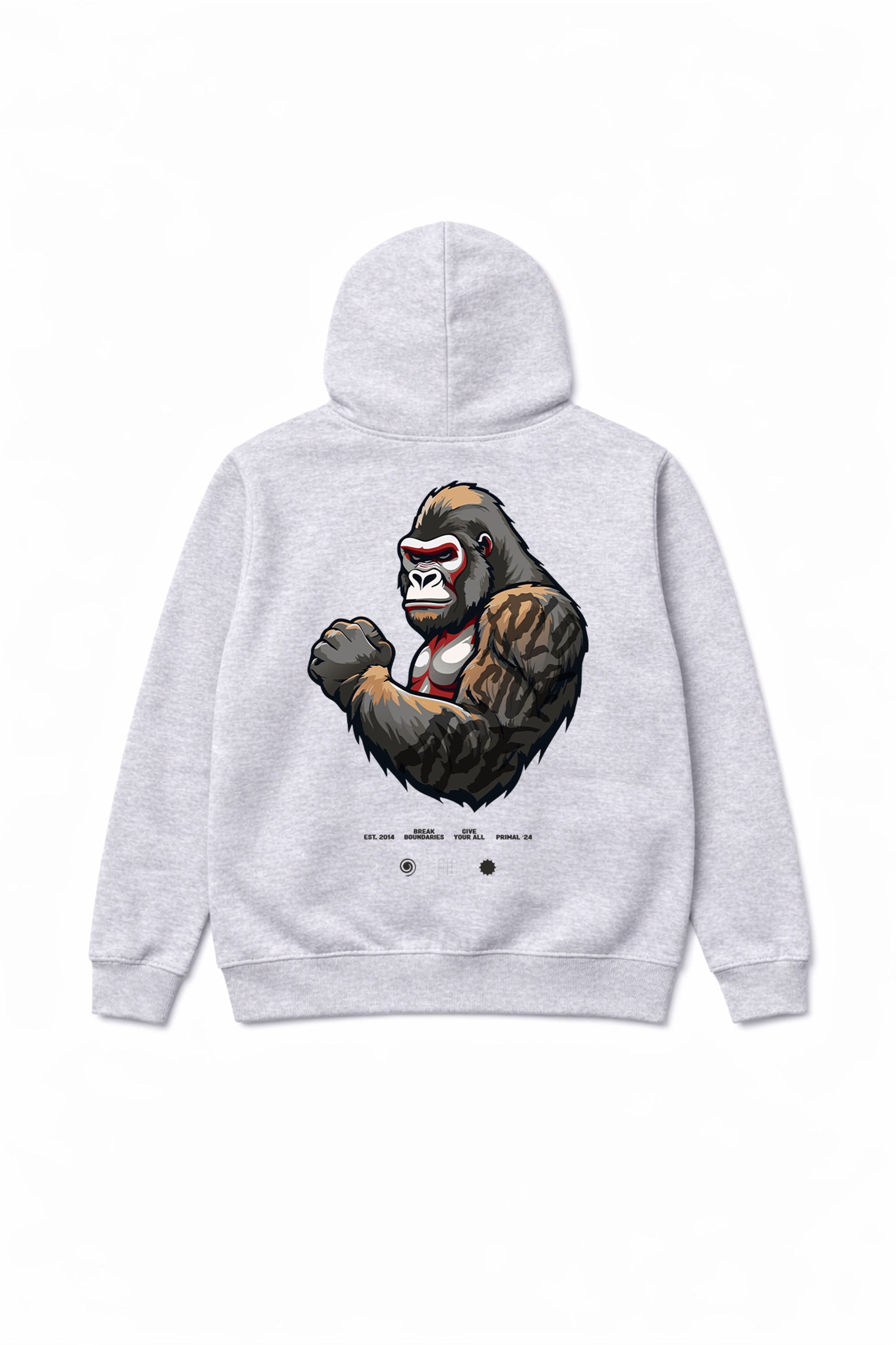 XAPE Powerhouse V3 Hoodie - Heather Grey