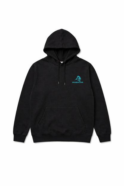 XAPE Pressure V2 String Hoodie - Black