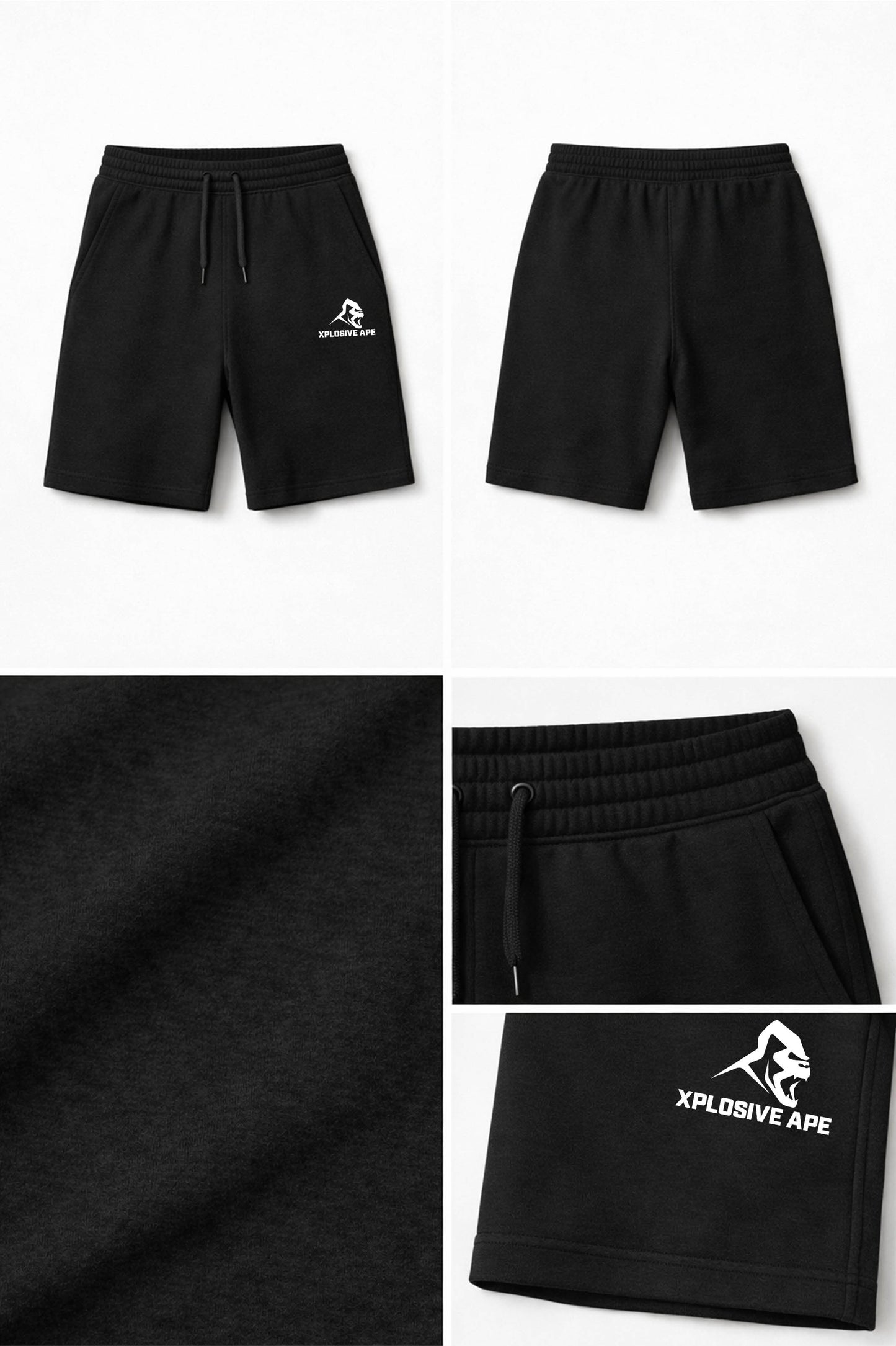 XAPE Primal Shorts - Black