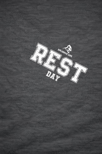 XAPE Rest Day V1 String Hoodie - Charcoal